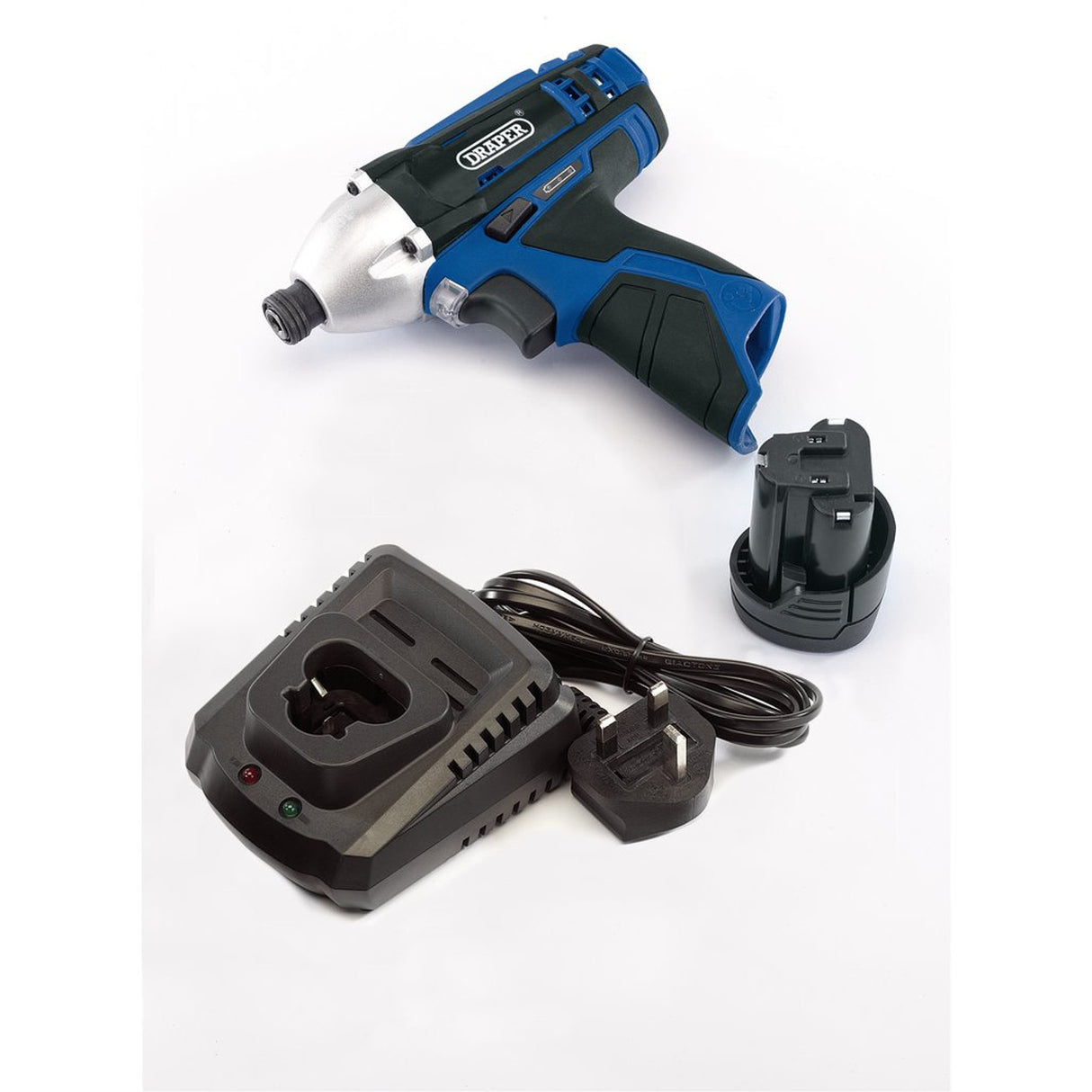 Draper Tools 10.8V Power Interchange Impact Driver Kit