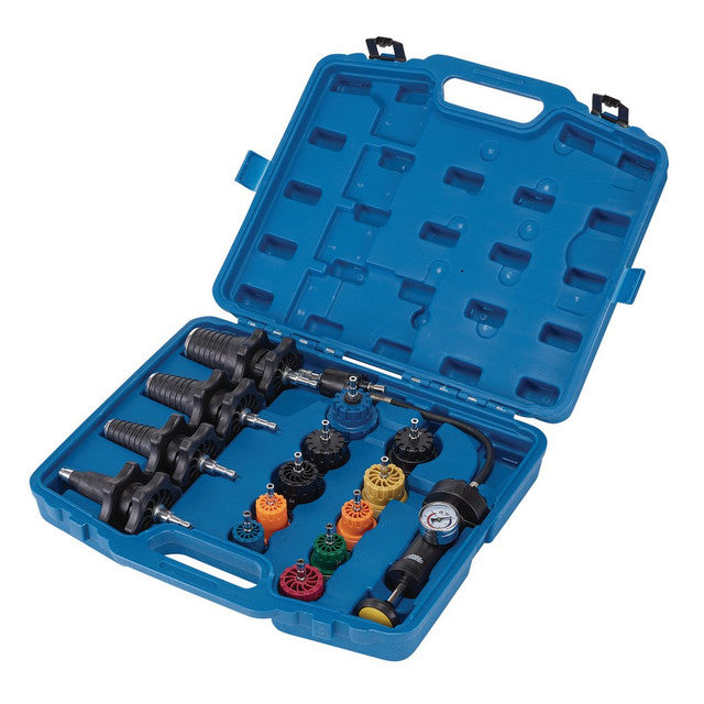 Draper Tools Expert Universal Pressure Test Kit (15 Piece)