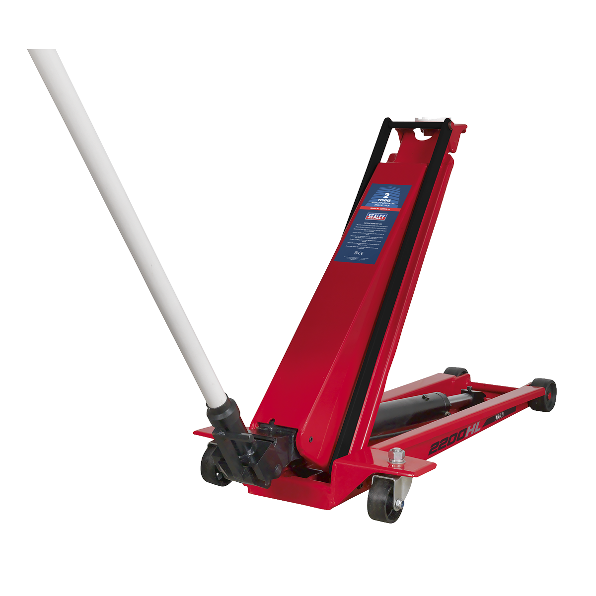 Sealey Trolley Jack 2 Tonne High Lift Low Profile