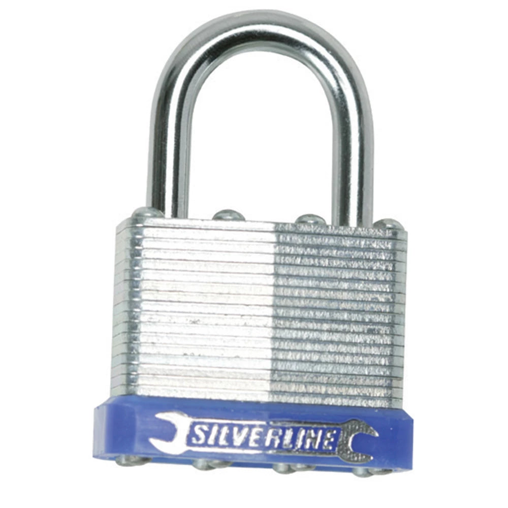 Silverline Laminated Padlock