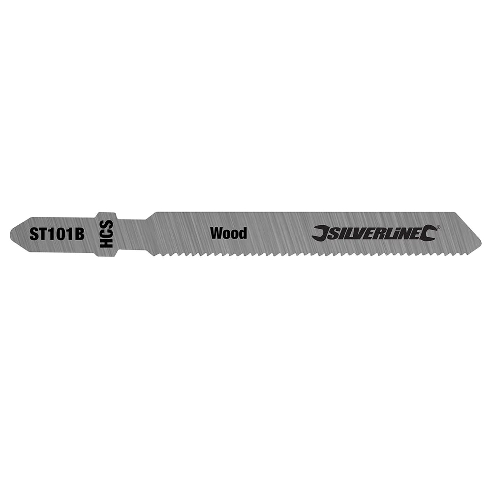 Silverline Jigsaw Blades For Wood 5pk ST101B