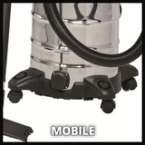 Einhell 30 Litre Stainless Steel Wet & Dry Vac (electric)