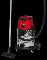 Einhell Power X-Change 36V 25 Litre Stainless Steel Wet and Dry Vac - Body Only
