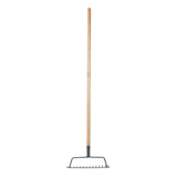 Silverline Carbon Steel Garden Rake