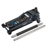 Draper Tools Expert Professional Low Profile Garage Trolley Jack, 3 Tonne