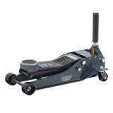 Draper Tools Expert Professional Low Profile Garage Trolley Jack, 4 Tonne