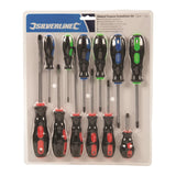 Silverline General Purpose Screwdriver Set 12Pce