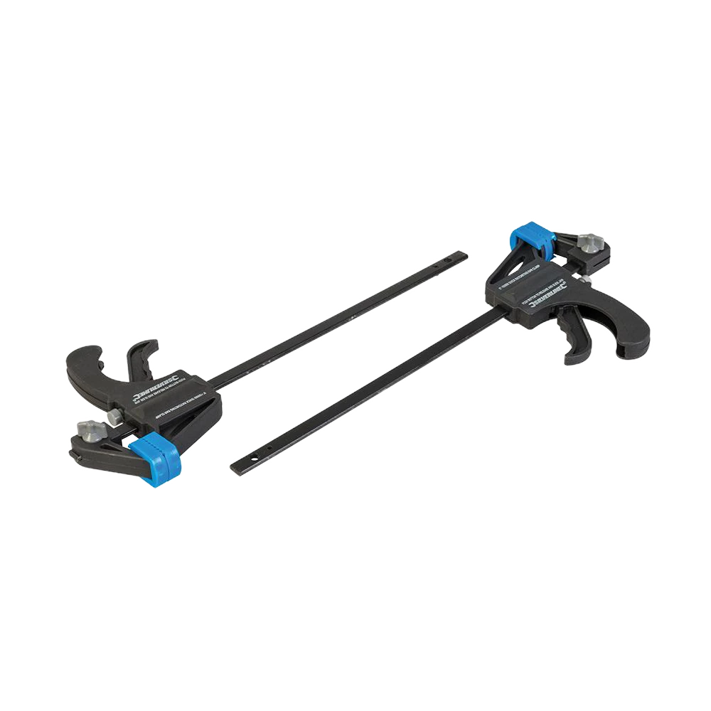 Silverline Mini Clamps 2pk