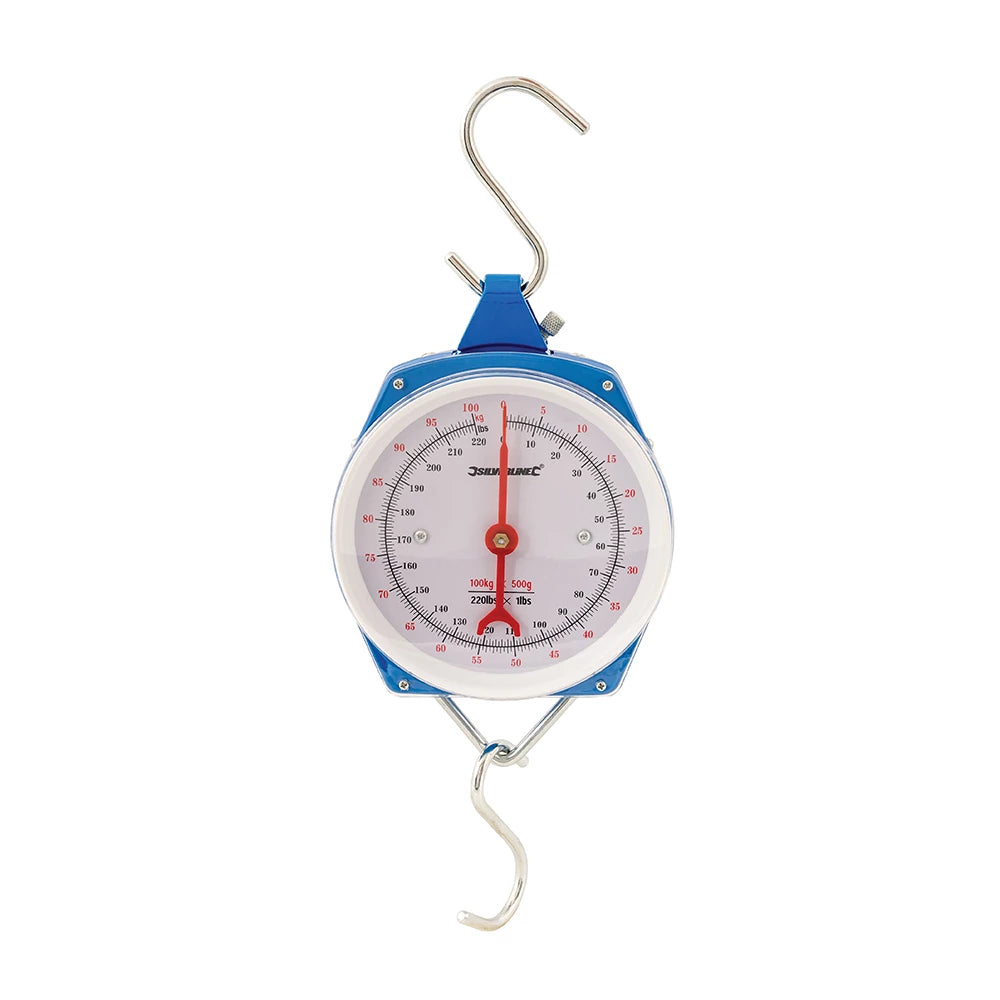 Silverline Hanging Scales Heavy Duty 100kg