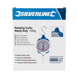 Silverline Hanging Scales Heavy Duty 100kg