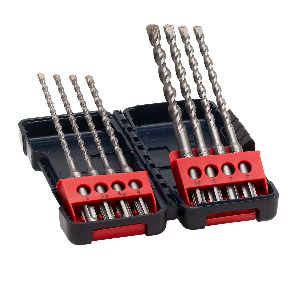 Bosch Professional Tough Box SDS-plus-3 Set - 8 Pieces