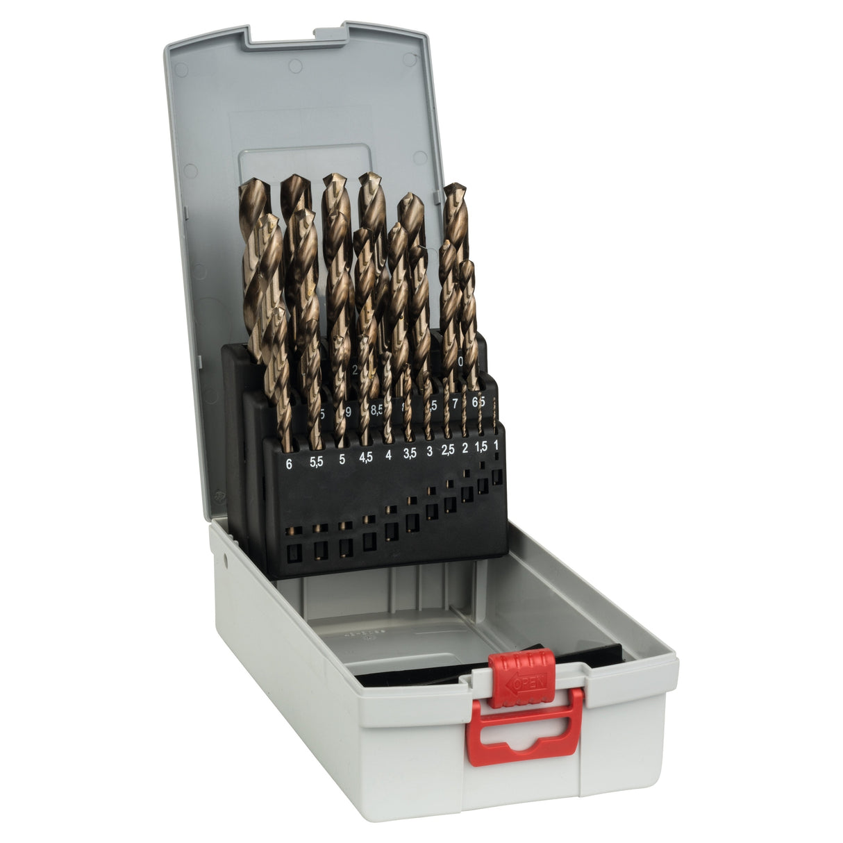 Bosch Professional ProBox Metal Drill Bit Set HSS-Co, DIN 338 (Cobalt Alloy), 1-13mm, 25-Piece