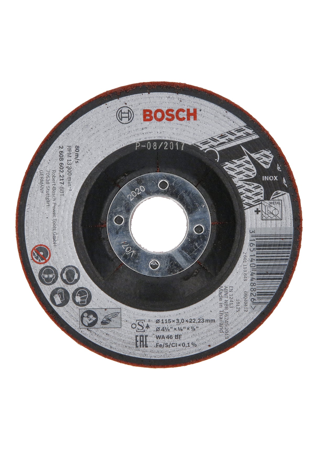 Bosch Professional Semi-Flexible Grinding Disc WA 46 BF - 115mm x 3.0mm