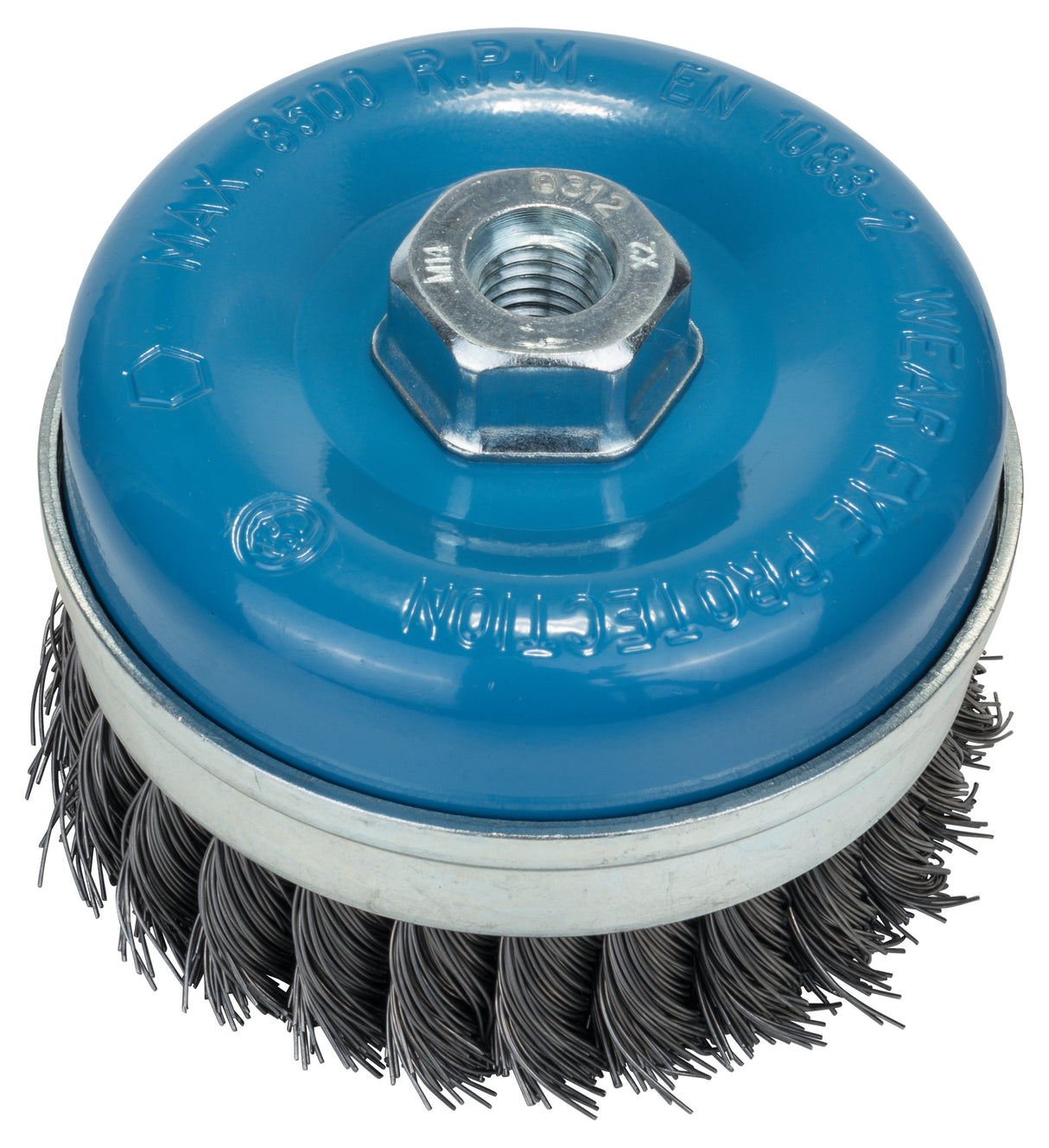 Bosch Professional Cup Brush - 100mm, Knotted Wire, 0.5mm Steel (M14)