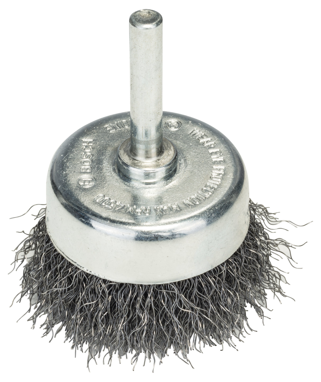 Bosch Professional Cup Brush - Crimped Steel, 50x0.2mm, 50mm