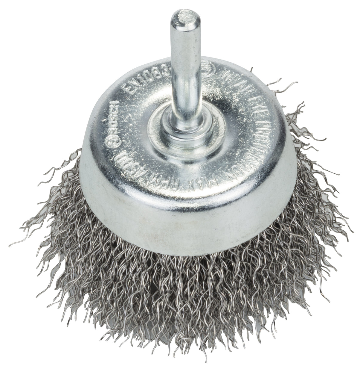 Bosch Professional Cup Brush - Crimped, Stainless Steel, 60x0.3mm, 60mm