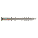 Bosch Professional HCS Saw Blade Set TF 350 M - 2 Pieces for Wood