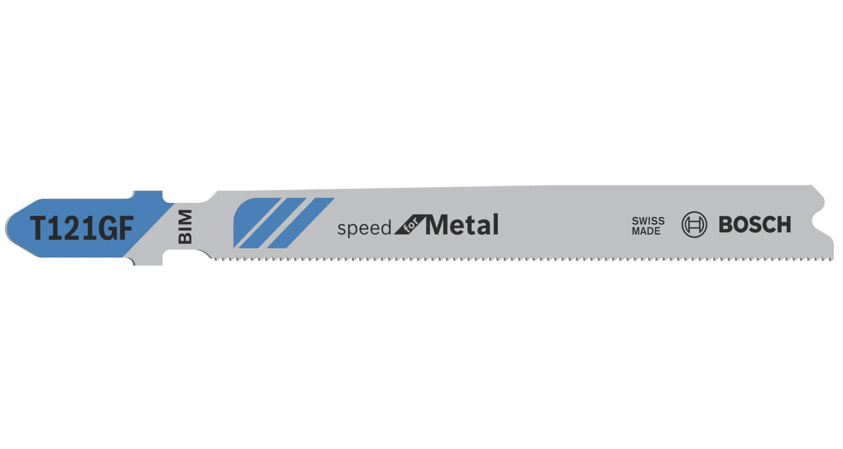 Bosch Professional Jigsaw Blade T121GF Speed for Metal