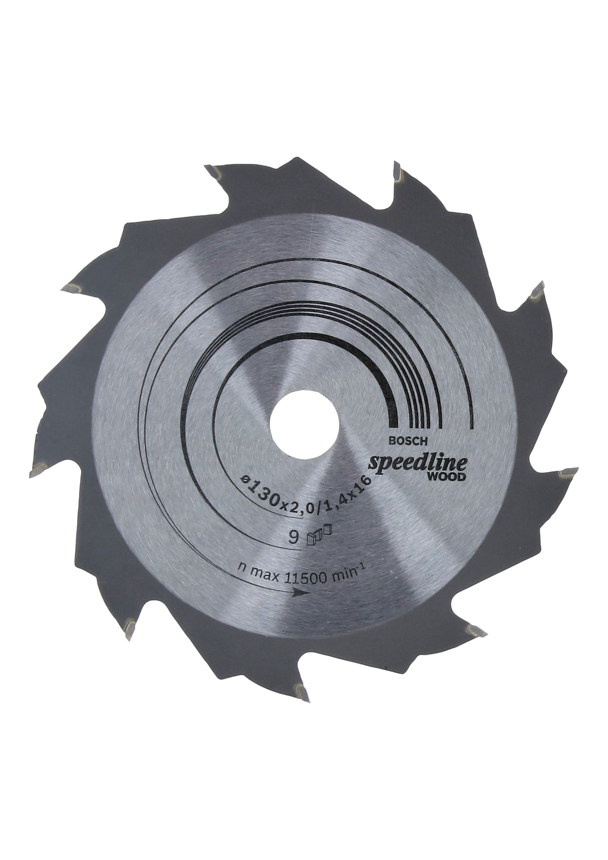 Bosch Professional Speedline Wood Circular Saw Blade - 130 x 16 x 2.0 mm (9)