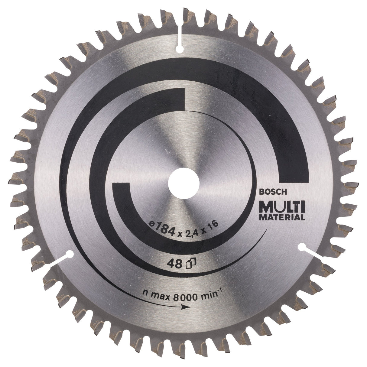 Bosch Professional Multi Material Circular Saw Blade - 184 x 16 x 2.4 mm (48 Teeth)