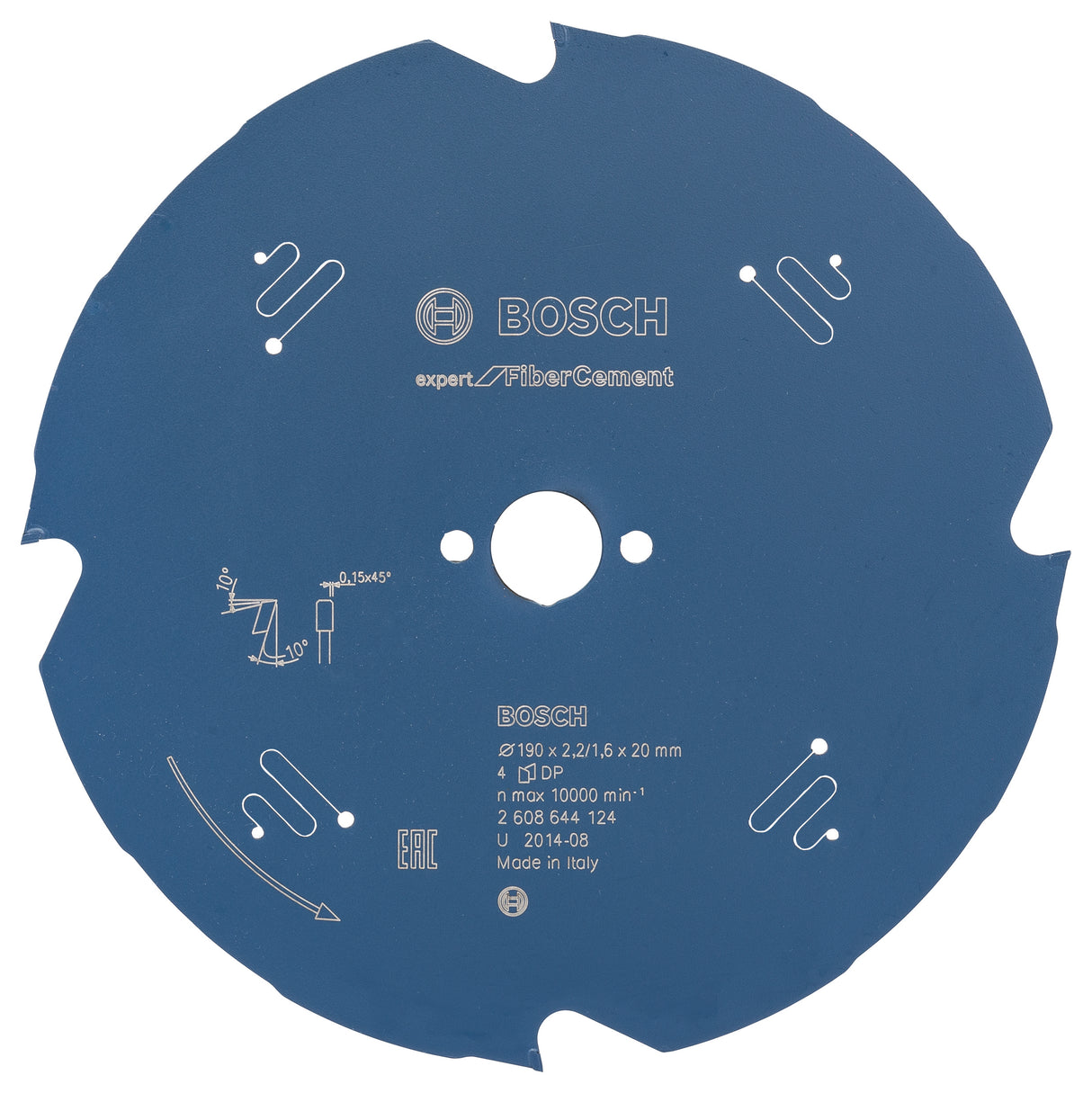 Bosch Professional Expert Fibre Cement Circular Saw Blade - 190 x 20 x 2.2 mm (4)