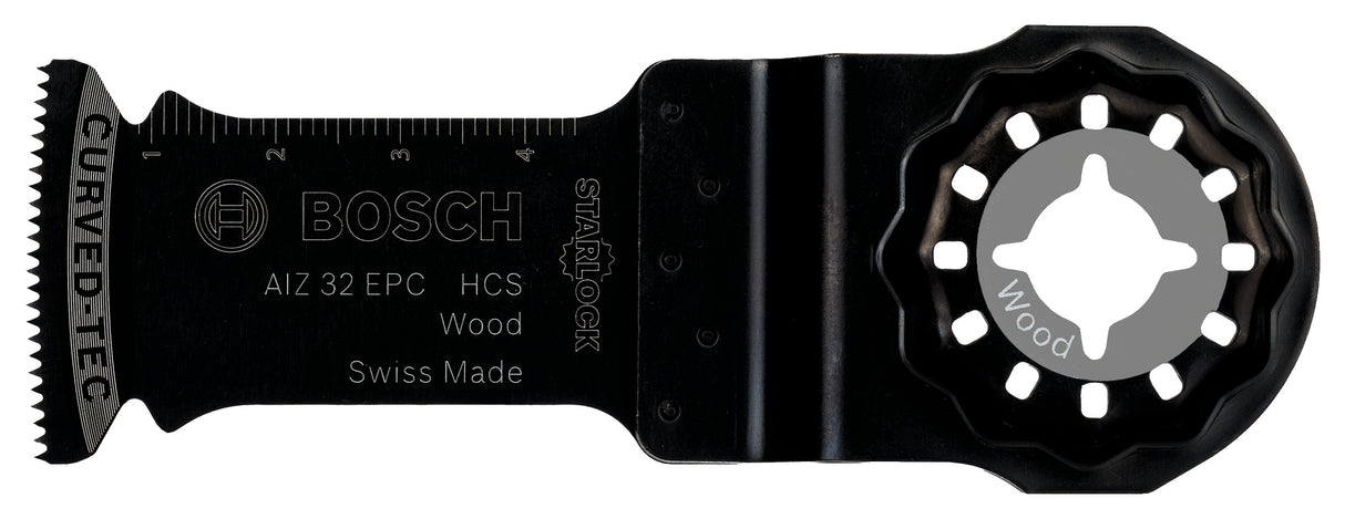 Bosch Professional Starlock AIZ 32 EPC HCS Wood Curved-Tec