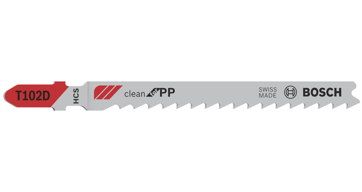 Bosch Professional Jigsaw Blade T102D Clean for PP