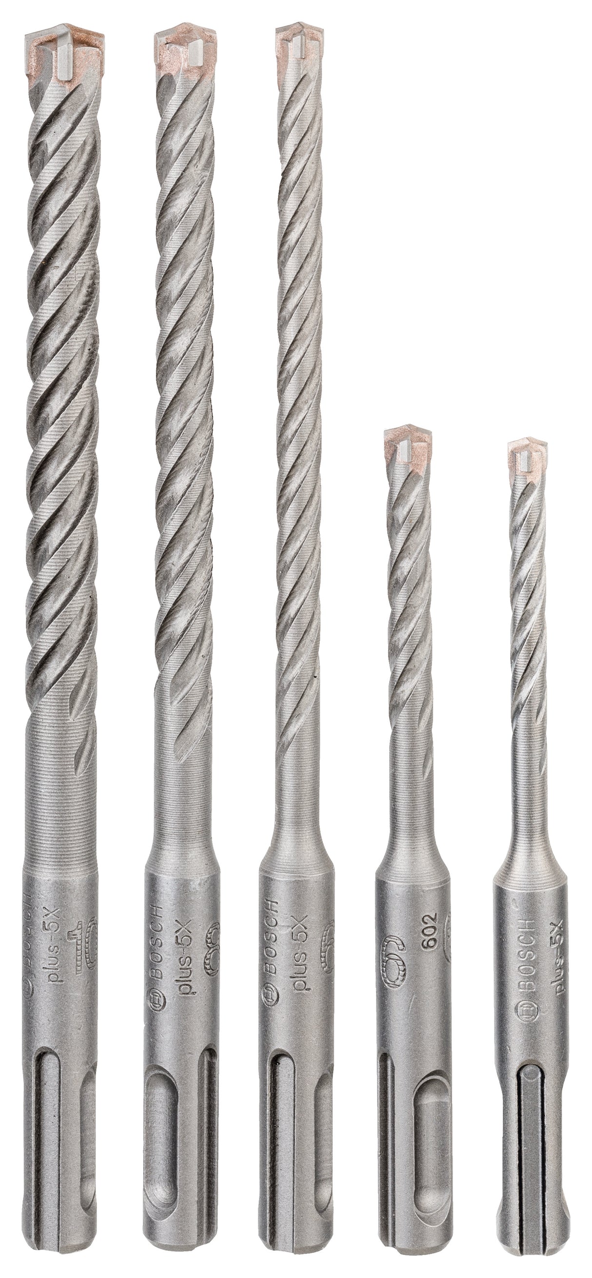 Bosch Professional SDS Plus-5X Hammer Drill Bit Set - 5/6/6/8/10mm (5pc)