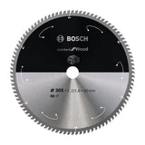 Bosch Professional Circular Saw Blade for Wood - 305x2.2/1.6x30x T96, Cordless Compatible