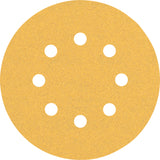 Bosch Professional Expert C470 Sandpaper - 125mm, 8 Holes, G 100  for Random Orbital Sanders