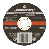 Silverline Heavy Duty Stone Cutting Disc Flat