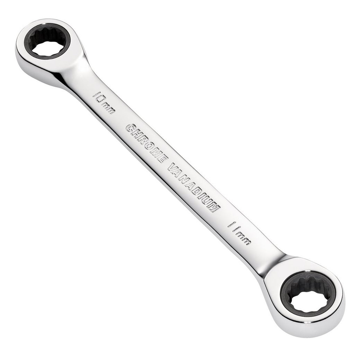 Draper Tools HI-TORQ® Metric Double Ratchet Ring Spanner, 10 x 11mm