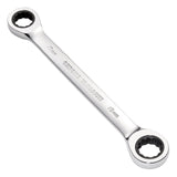 Draper Tools HI-TORQ® Metric Double Ratchet Ring Spanner, 17 x 19mm