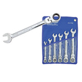 Silverline Flexible Head Ratchet Spanner Set 6Pce