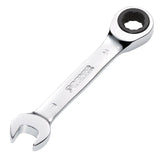 Draper Tools HI-TORQ® Metric Stubby Ratchet Combination Spanner, 9mm