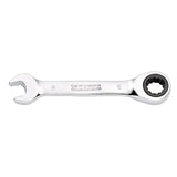 Draper Tools HI-TORQ® Metric Stubby Ratchet Combination Spanner, 9mm