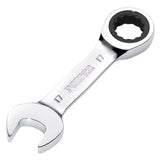 Draper Tools HI-TORQ® Metric Stubby Ratchet Combination Spanner, 17mm