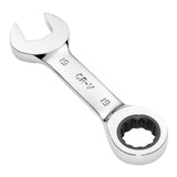 Draper Tools HI-TORQ® Metric Stubby Ratchet Combination Spanner, 19mm