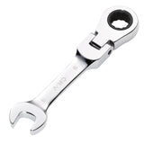 Draper Tools HI-TORQ® Metric Stubby Flexible Head Ratchet Combination Spanner, 9mm