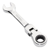 Draper Tools HI-TORQ® Metric Stubby Flexible Head Ratchet Combination Spanner, 9mm