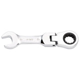 Draper Tools HI-TORQ® Metric Stubby Flexible Head Ratchet Combination Spanner, 12mm