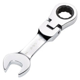 Draper Tools HI-TORQ® Metric Stubby Flexible Head Ratchet Combination Spanner, 14mm