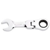 Draper Tools HI-TORQ® Metric Stubby Flexible Head Ratchet Combination Spanner, 16mm