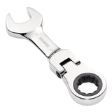 Draper Tools HI-TORQ® Metric Stubby Flexible Head Ratchet Combination Spanner, 17mm