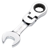 Draper Tools HI-TORQ® Metric Stubby Flexible Head Ratchet Combination Spanner, 18mm