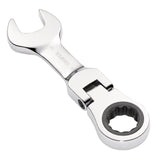 Draper Tools HI-TORQ® Metric Stubby Flexible Head Ratchet Combination Spanner, 18mm