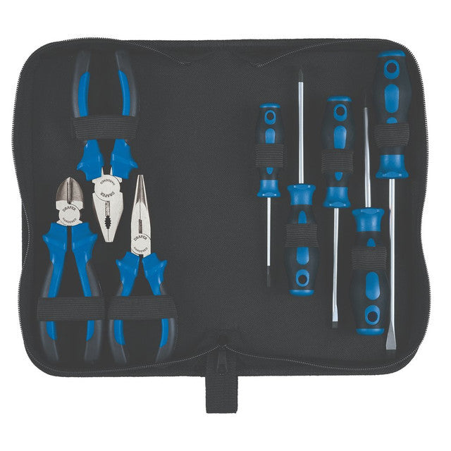 Draper Tools Screwdriver And Plier Set (8 Piece)