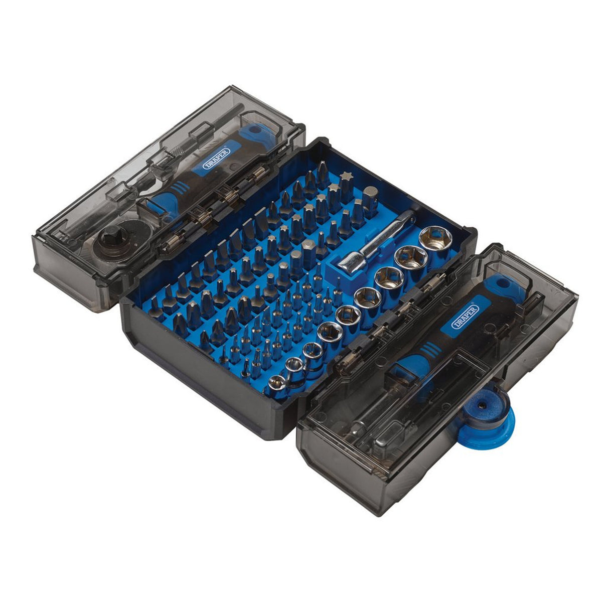 Draper Tools Ratchet And Screwdriver Bit Set (78 Piece)