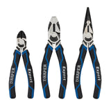 Draper Tools Expert High Leverage Plier Set, Blue (3 Piece)