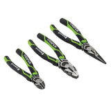 Draper Tools Expert High Leverage Plier Set, Green (3 Piece)